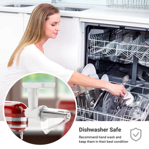 Fruit and Vegetable Attachment Strainer Set with Meat Grinder for Kitchenaid