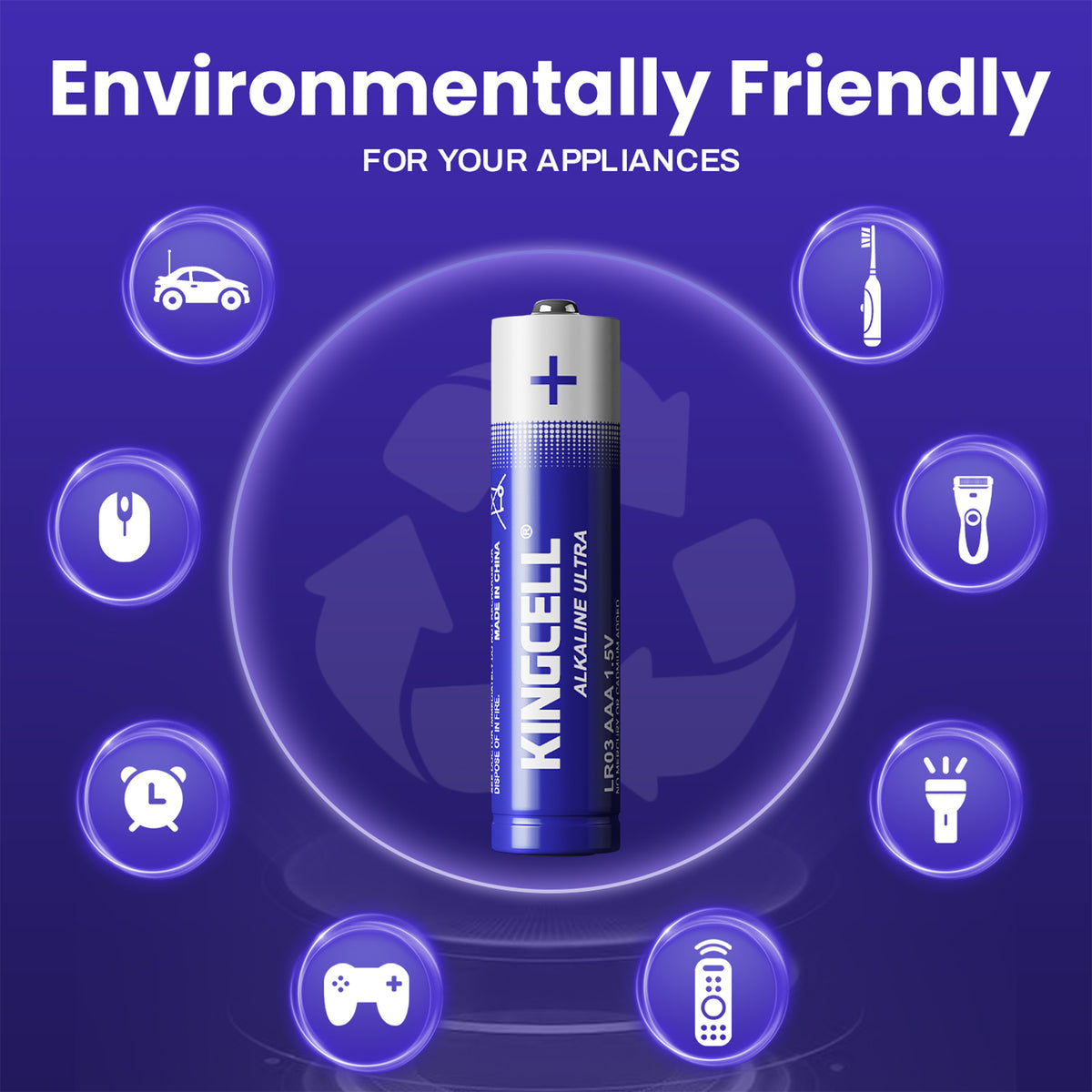 AAA Batteries 24Pack, AlkalineTriple AAA Batteries High-Performance