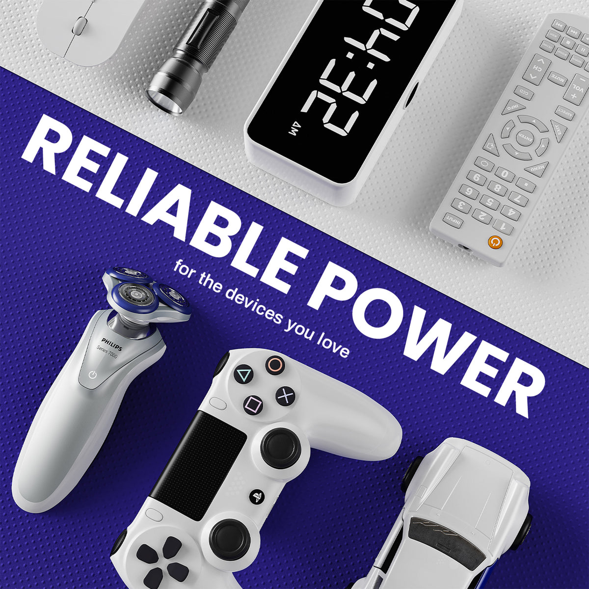 AAA Batteries 24Pack, AlkalineTriple AAA Batteries High-Performance