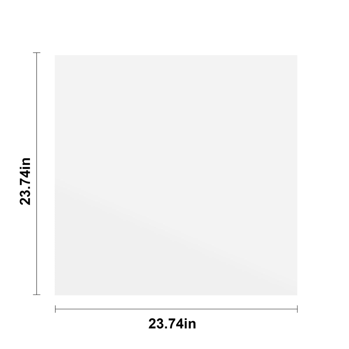 2 ft. x 2 ft. PVC Smooth Lay-in Ceiling Tile (48 sq.ft./case)