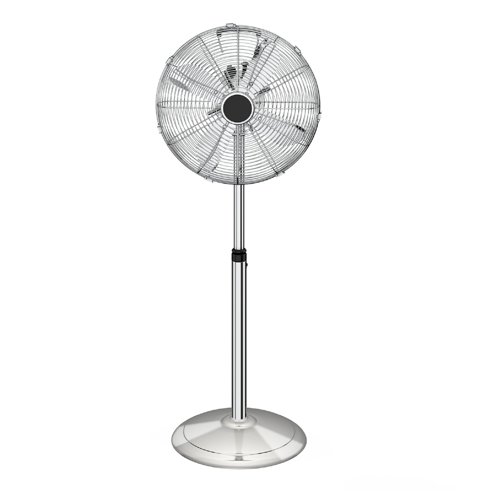 Premium Metal Stand Fan with Adjustable Height Low Noise Operation