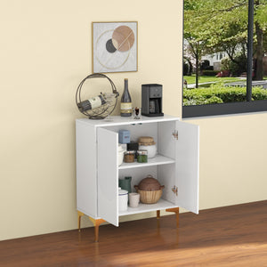 two-door decorative cabinet with modern style