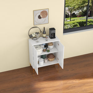 two-door decorative cabinet with modern style