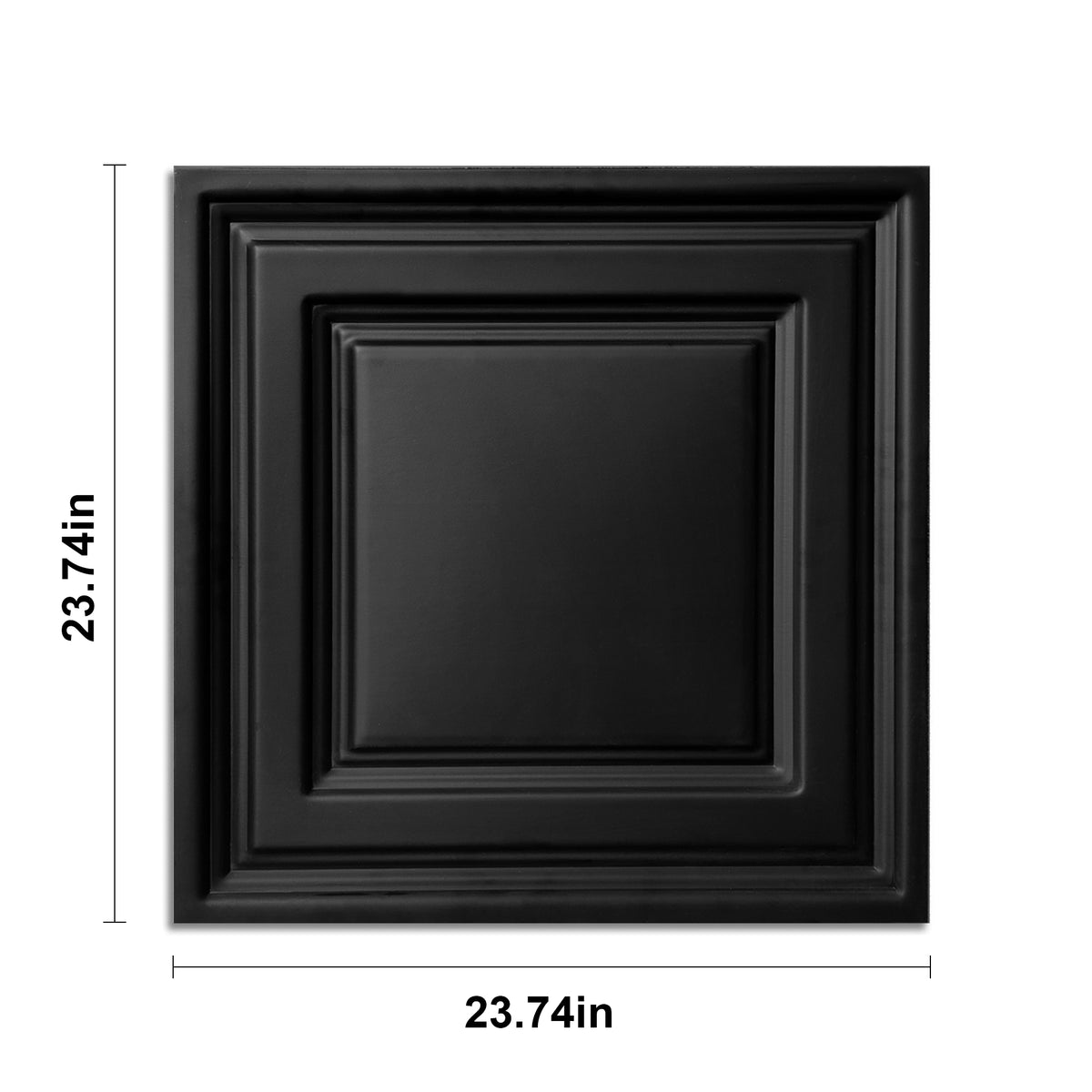 2 ft. x 2 ft. Line Art PVC Lay-in Ceiling Tile (48 sq. ft./case)