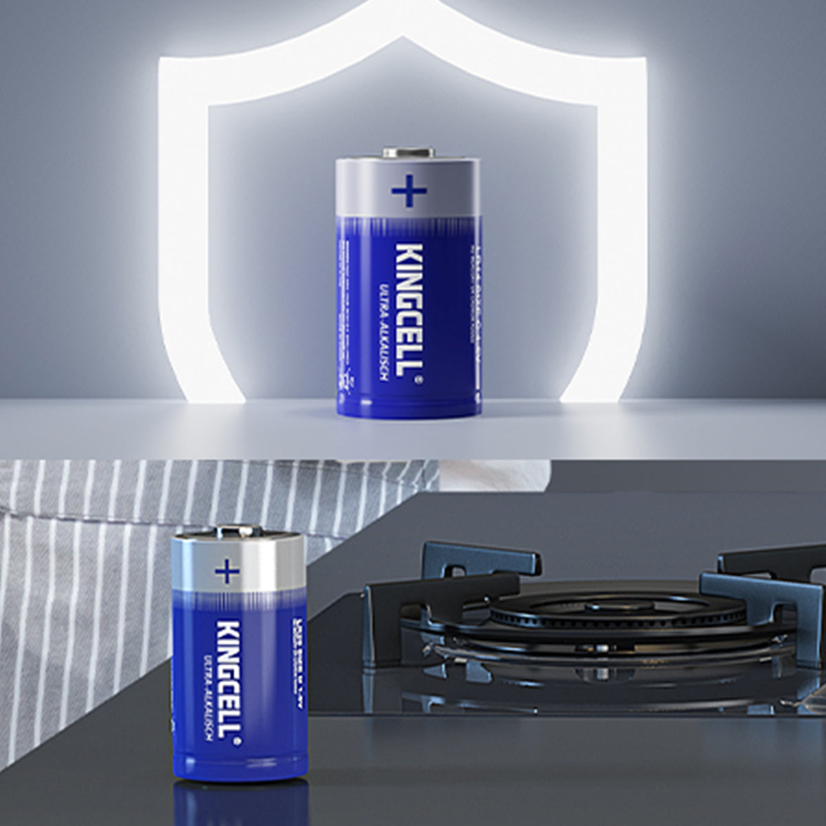 D Batteries 8 Pack, Hight Performance D Cell Battery