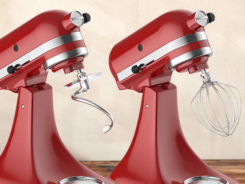 Mixers Accessories K45WW Wire Whip K45DH Dough Hook Attachment for KitchenAid Stand Mixer