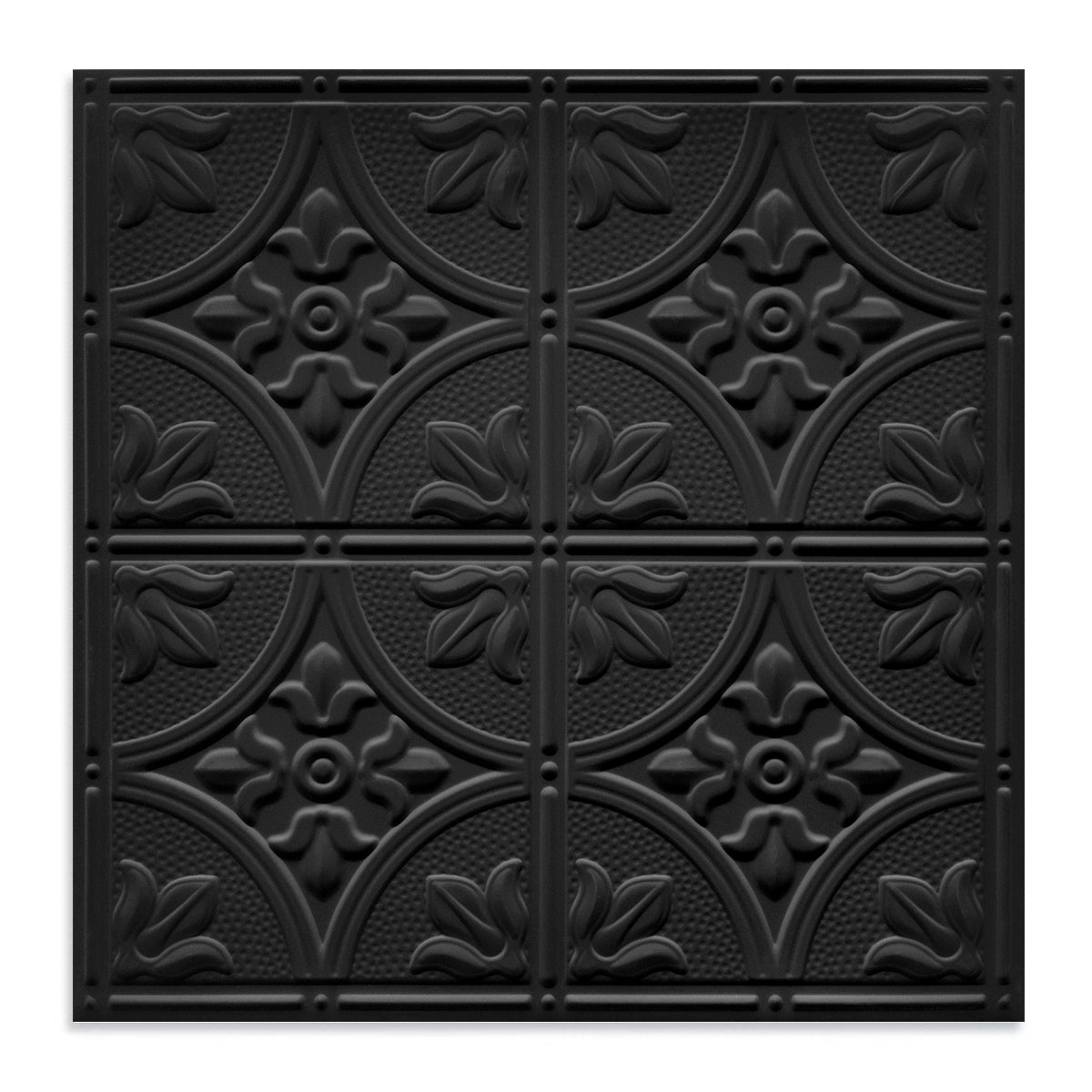 PVC 2 ft. x 2 ft. Traditional Embossing Pattern Drop in Ceiling Tile (48 sq.ft./case)