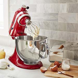 Kitchen Electric Stand Food Mixer Blender Attachment Stainless Steel Bowl For KitchenAid