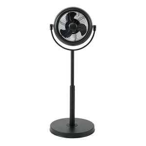 Simple Deluxe Industrial Retro Pedestal Fan 360° Rotatable Stand Fan 3 Speed Adjustable