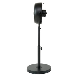 Simple Deluxe Industrial Retro Pedestal Fan 360° Rotatable Stand Fan 3 Speed Adjustable