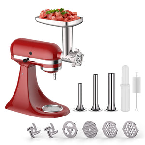 Metal Meat Grinder Attachment for Kitchen Aid Stand Mixers