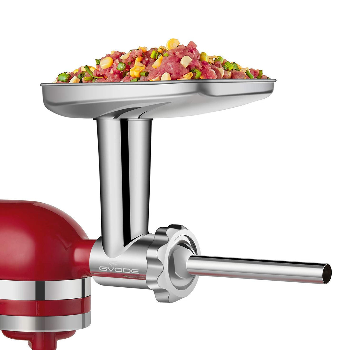 Stainless Steel Meat Grinder Attachment for KitchenAid Stand Mixers