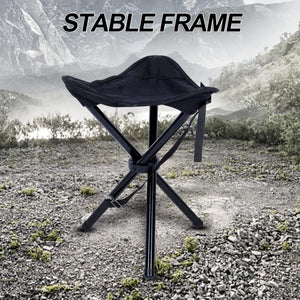 18.9 in x 1.65 in. , Black Ultralight Camping Chair Made of Premiun material